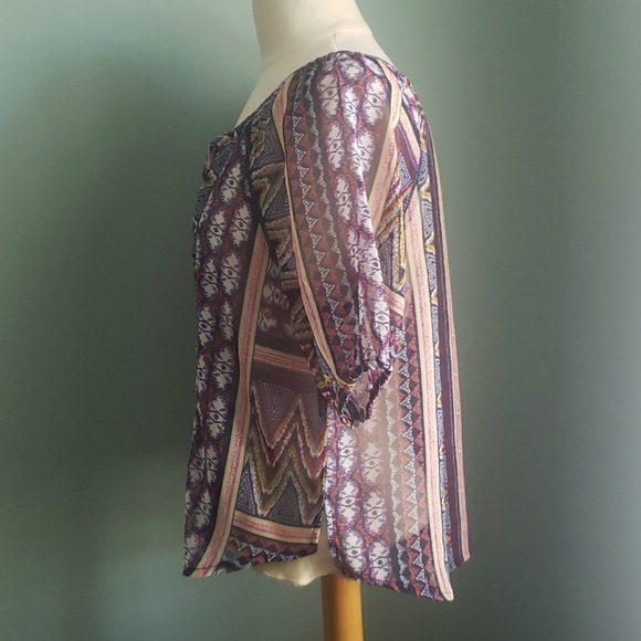 Colorful top, blouse - Picture 2 of 6